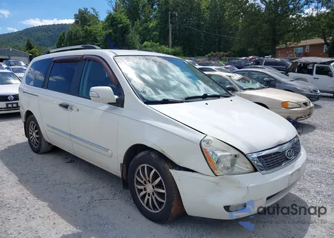 2012 Kia Sedona Ex z USA, uszkodzony, nr VIN KNDMH4C78C6446148